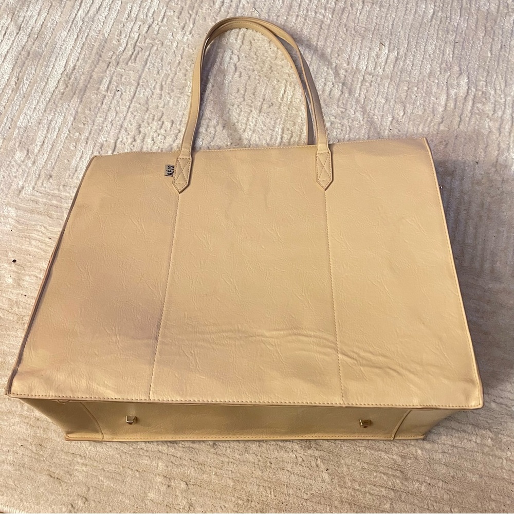 Beis The Large Work Tote in Beige